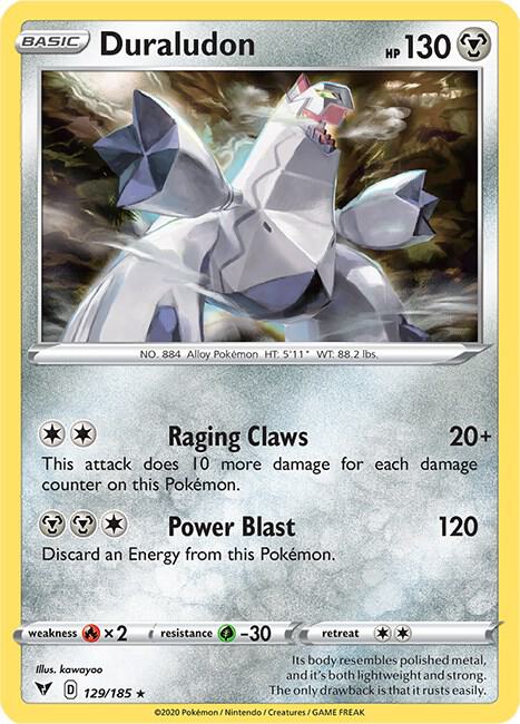 Duraludon 129/185 (SWSH04: Vivid Voltage)  - Holofoil | Good Games Adelaide SA