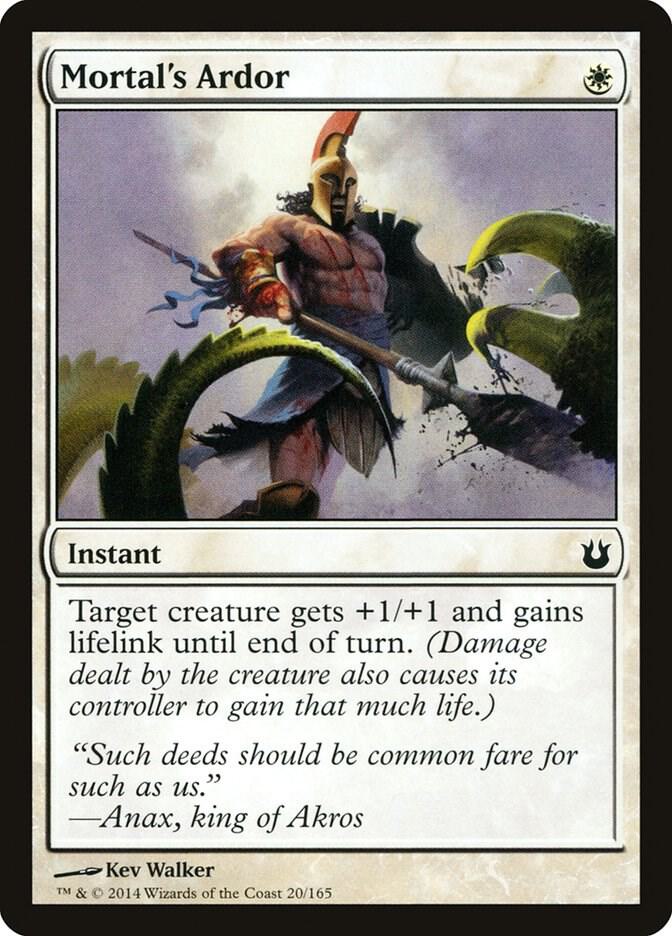 Mortal's Ardor 20 (Born of the Gods)  - Foil | Good Games Adelaide SA
