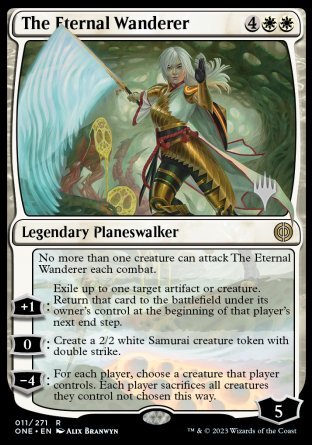 The Eternal Wanderer (Promo Pack) [Phyrexia: All Will Be One Promos] | Good Games Adelaide SA