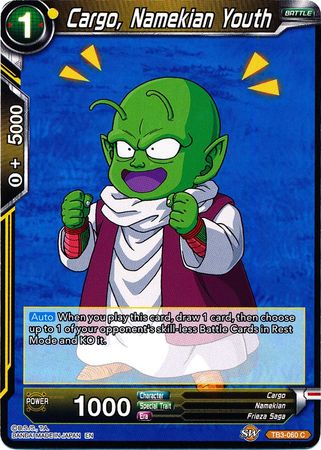 Cargo, Namekian Youth [TB3-060] | Good Games Adelaide SA