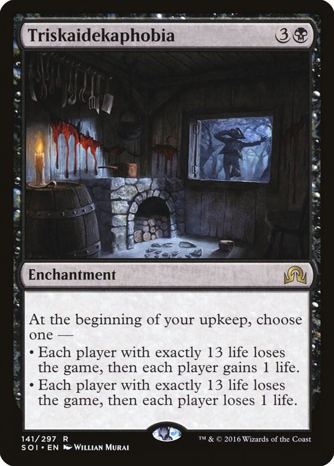 Triskaidekaphobia 141 (Shadows over Innistrad)  - Foil | Good Games Adelaide SA