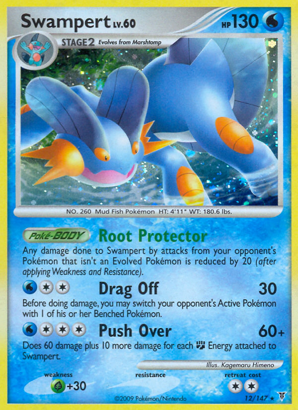 Swampert (12/147) [Platinum: Supreme Victors] | Good Games Adelaide SA