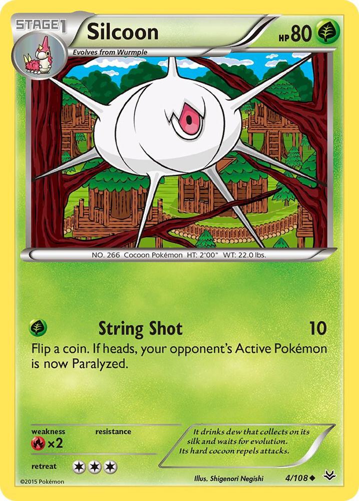 Silcoon 4/108 (XY - Roaring Skies)  | Good Games Adelaide SA