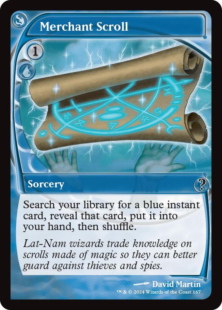 Merchant Scroll 167 (Mystery Booster 2)  - Foil | Good Games Adelaide SA