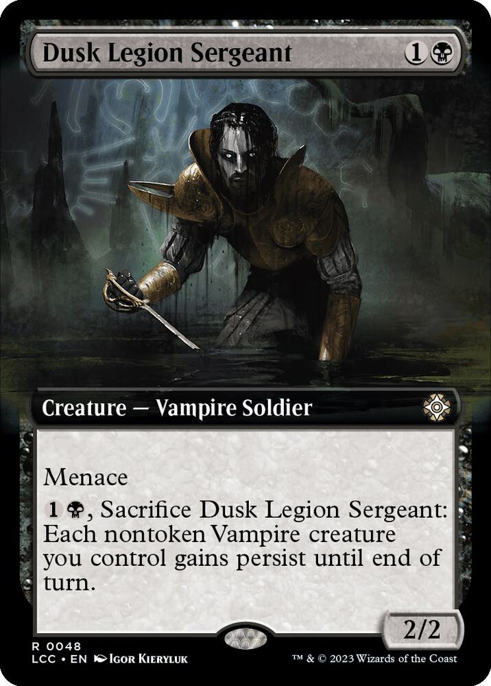 Dusk Legion Sergeant 48 (Commander: The Lost Caverns of Ixalan)  | Good Games Adelaide SA