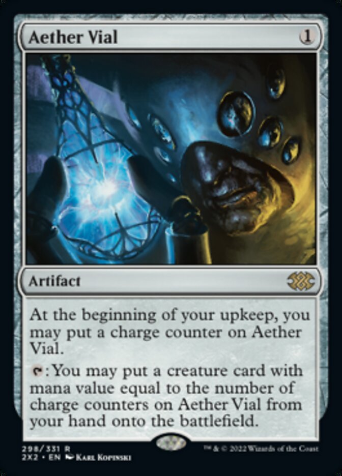 Aether Vial [Double Masters 2022] | Good Games Adelaide SA