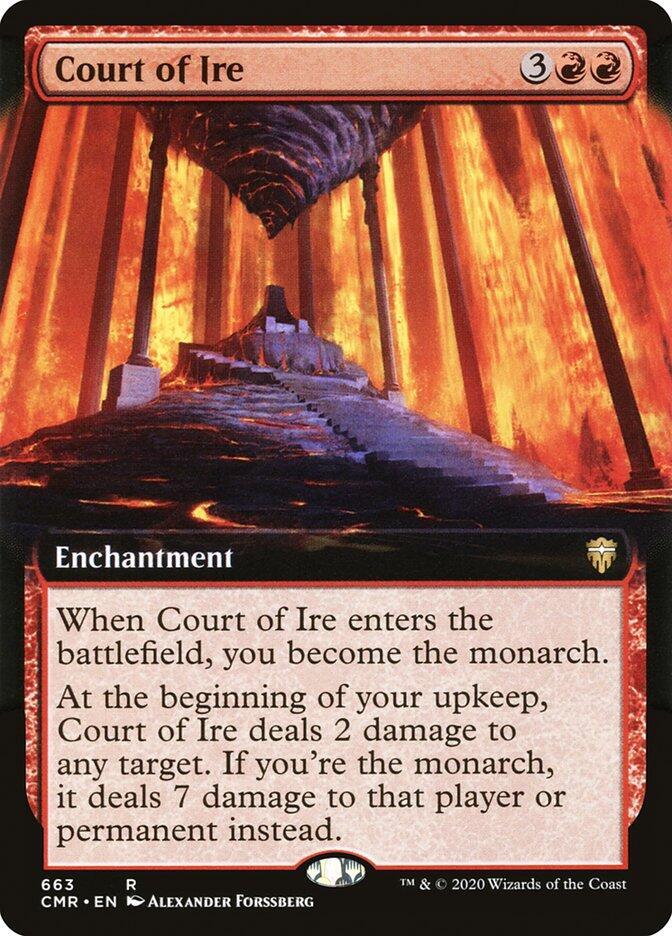 Court of Ire 663 (Commander Legends)  - Extended Art Foil | Good Games Adelaide SA
