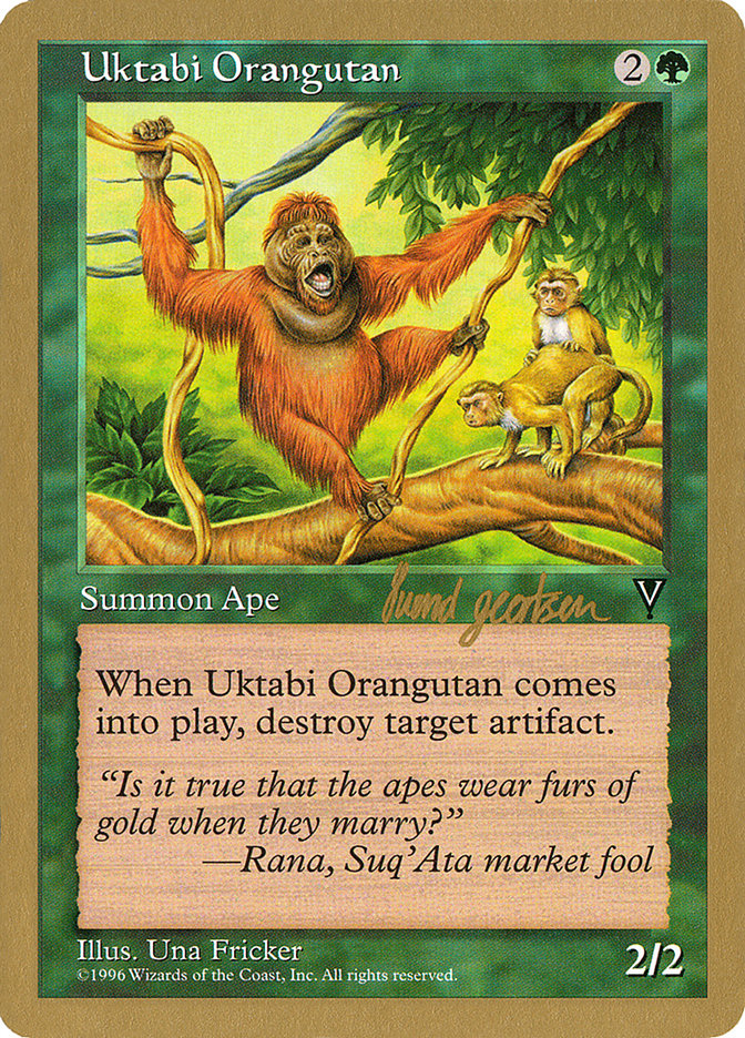 Uktabi Orangutan (Svend Geertsen) (SB) [World Championship Decks 1997] | Good Games Adelaide SA