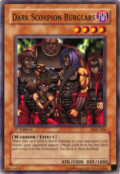 Dark Scorpion Burglars [PGD-028] Common | Good Games Adelaide SA