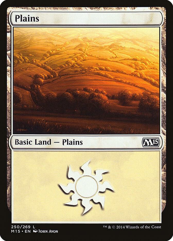 Plains 250 (Magic 2015 (M15))  - Foil | Good Games Adelaide SA