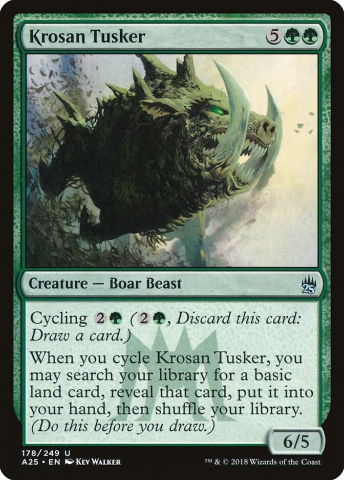 Krosan Tusker 178 (Masters 25)  - Foil | Good Games Adelaide SA