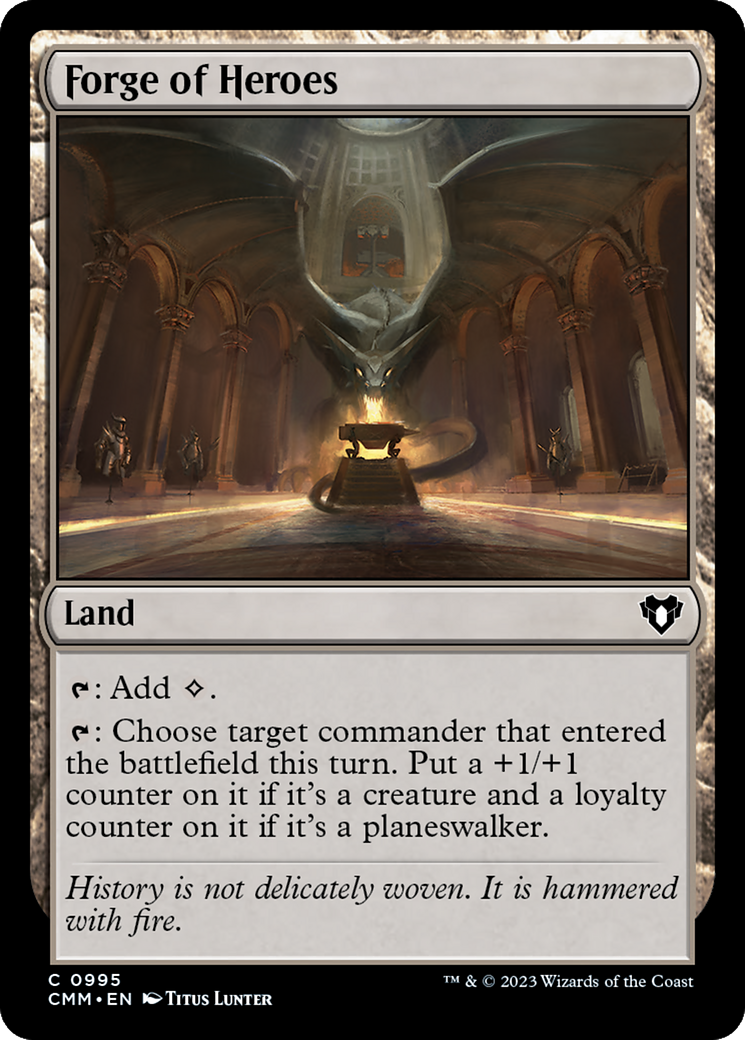 Forge of Heroes [Commander Masters] | Good Games Adelaide SA