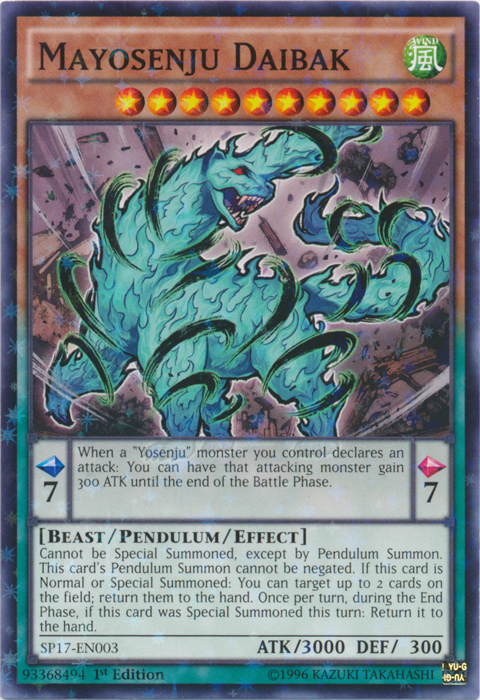Mayosenju Daibak [SP17-EN003] Starfoil Rare | Good Games Adelaide SA