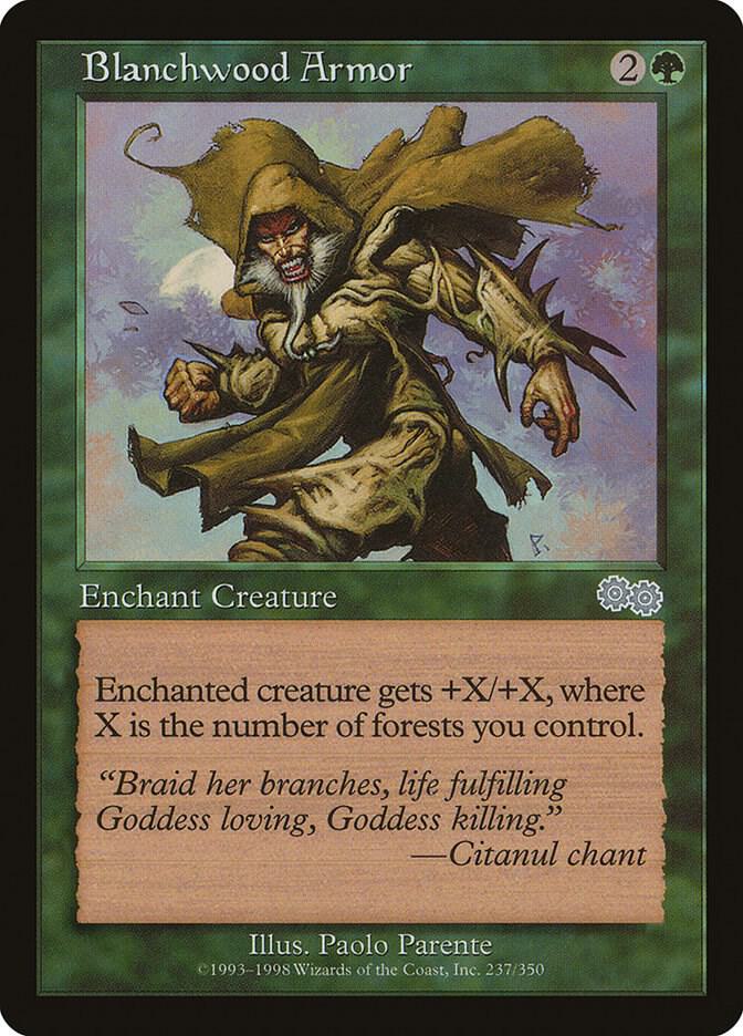Blanchwood Armor 237 (Urza's Saga)  | Good Games Adelaide SA