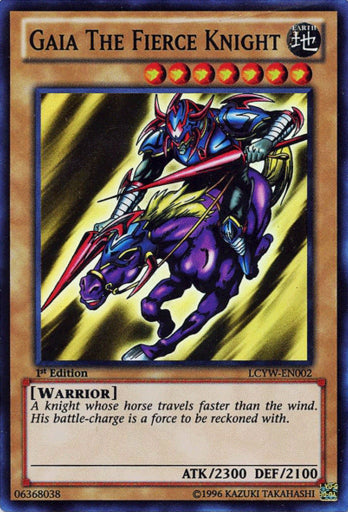 Gaia The Fierce Knight [LCYW-EN002] Super Rare | Good Games Adelaide SA