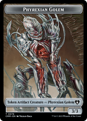 Phyrexian Golem // Ox Double-Sided Token [Commander Masters Tokens] | Good Games Adelaide SA