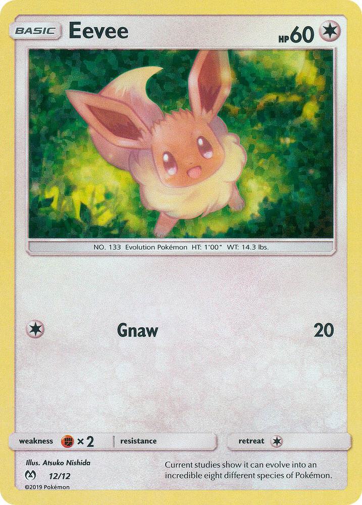 Eevee 12 12 012/012 (McDonald's Promos 2019)  - Holofoil | Good Games Adelaide SA