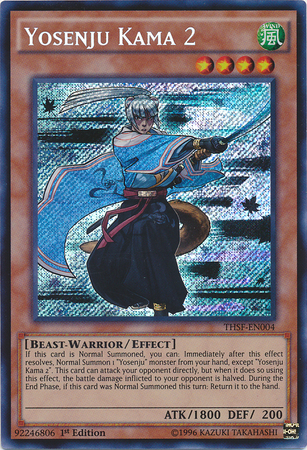 Yosenju Kama 2 [THSF-EN004] Secret Rare | Good Games Adelaide SA