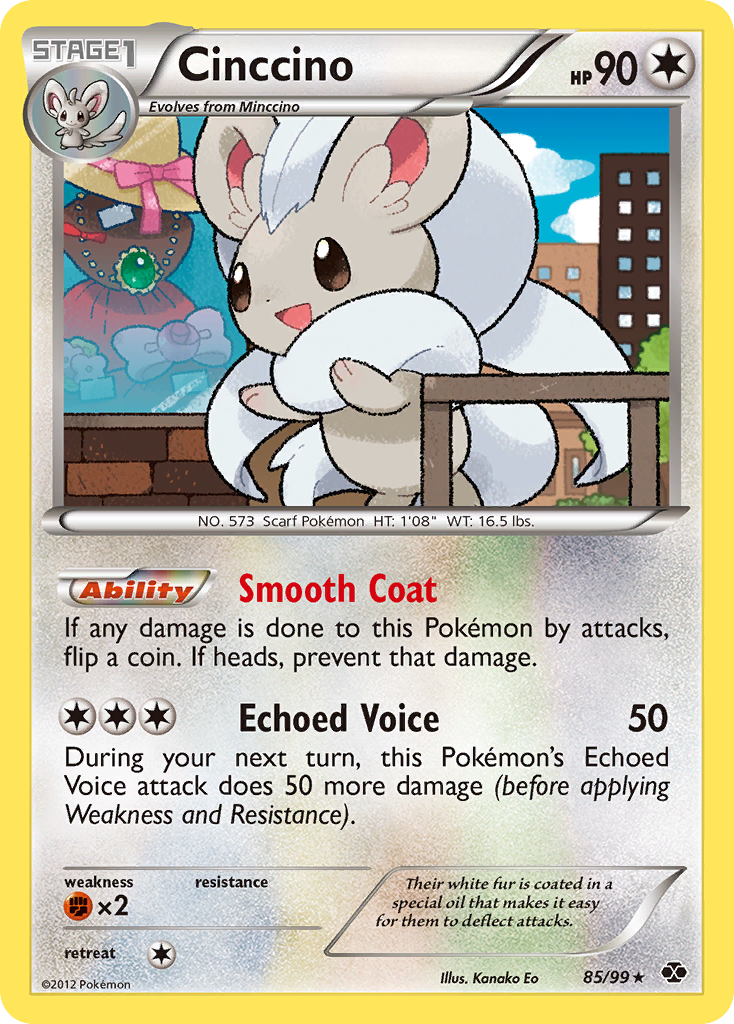 Cinccino (85/99) [Black & White: Next Destinies] | Good Games Adelaide SA