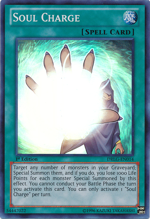 Soul Charge [DRLG-EN014] Super Rare | Good Games Adelaide SA