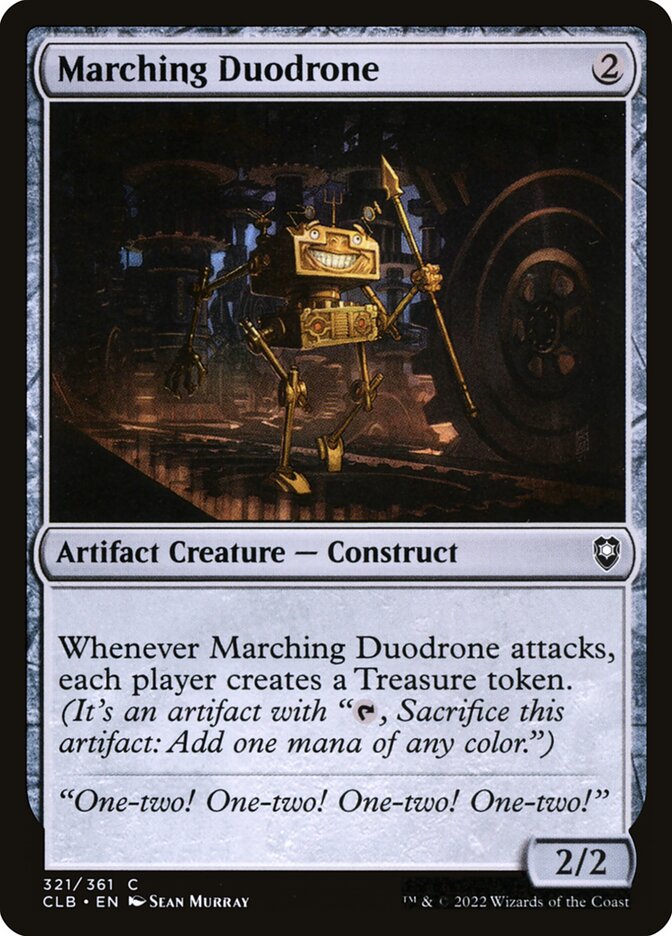 Marching Duodrone 321 (Commander Legends: Battle for Baldur's Gate)  - Foil | Good Games Adelaide SA