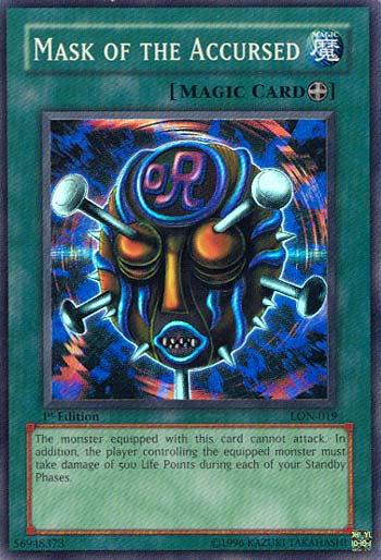 Mask of the Accursed [LON-019] Super Rare | Good Games Adelaide SA