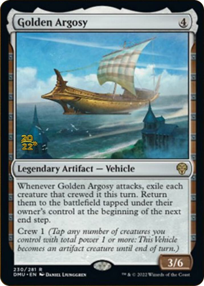 Golden Argosy 230 (Prerelease Cards)  - Foil | Good Games Adelaide SA