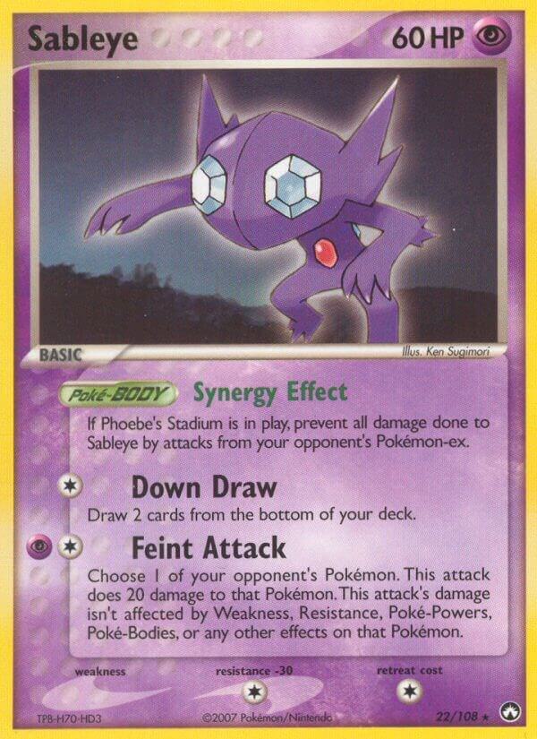 Sableye 22/108 (Power Keepers)  | Good Games Adelaide SA