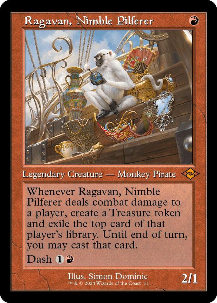Ragavan Nimble Pilferer Retro Frame 11 (Modern Horizons 2)  | Good Games Adelaide SA
