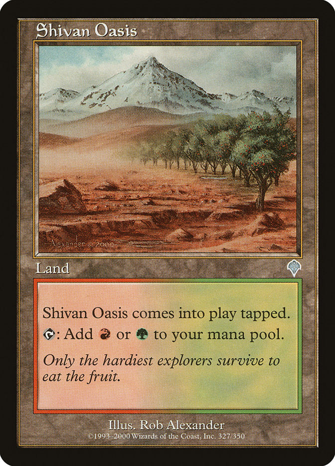 Shivan Oasis [Invasion] | Good Games Adelaide SA