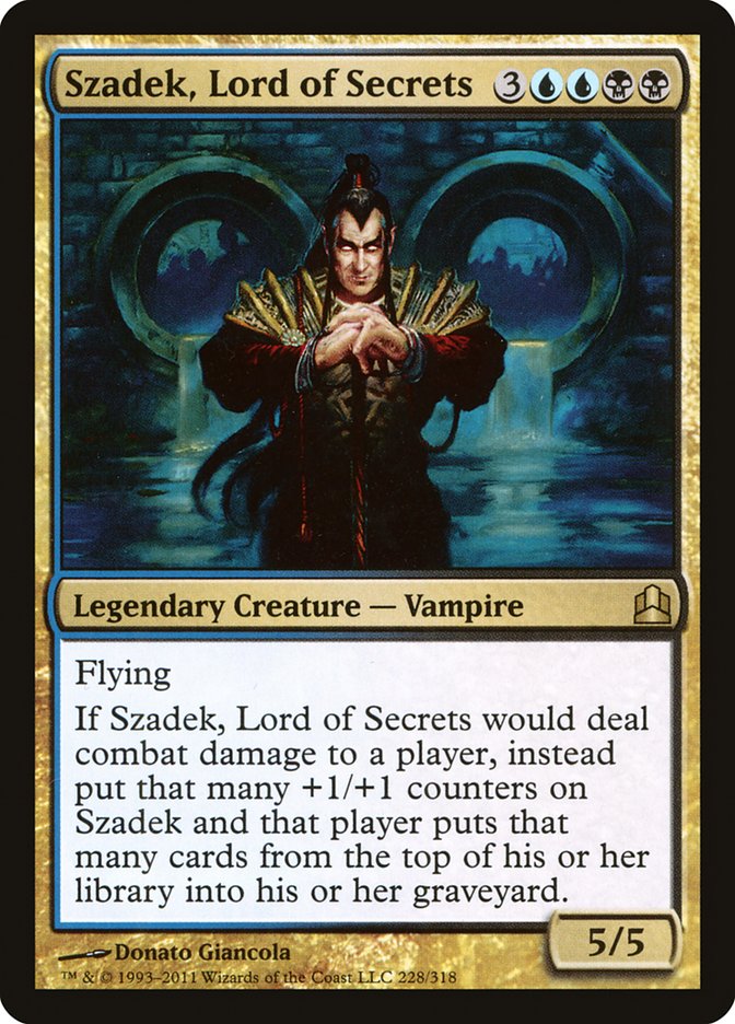Szadek, Lord of Secrets [Commander 2011] | Good Games Adelaide SA