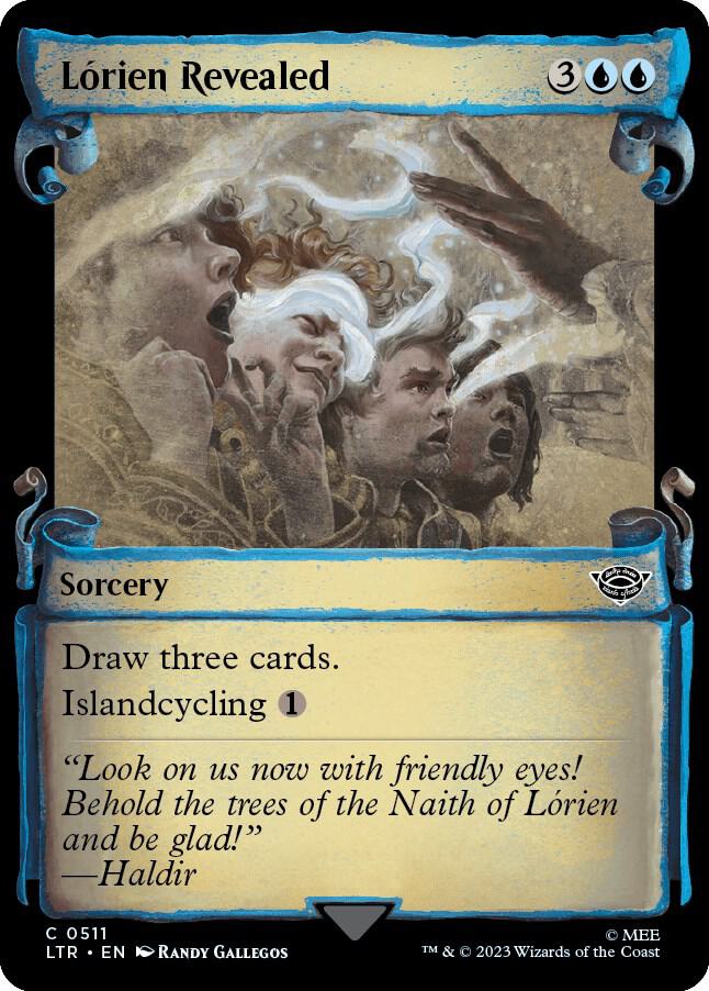 Lorien Revealed 511 (Universes Beyond: The Lord of the Rings: Tales of Middle-earth)  - Showcase Scroll | Good Games Adelaide SA
