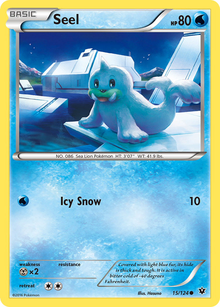 Seel (15/124) [XY: Fates Collide] | Good Games Adelaide SA