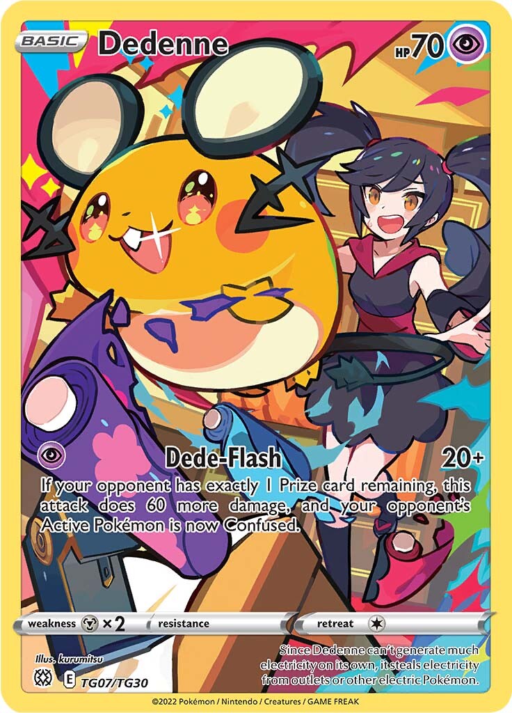 Dedenne (TG07/TG30) [Sword & Shield: Brilliant Stars] | Good Games Adelaide SA