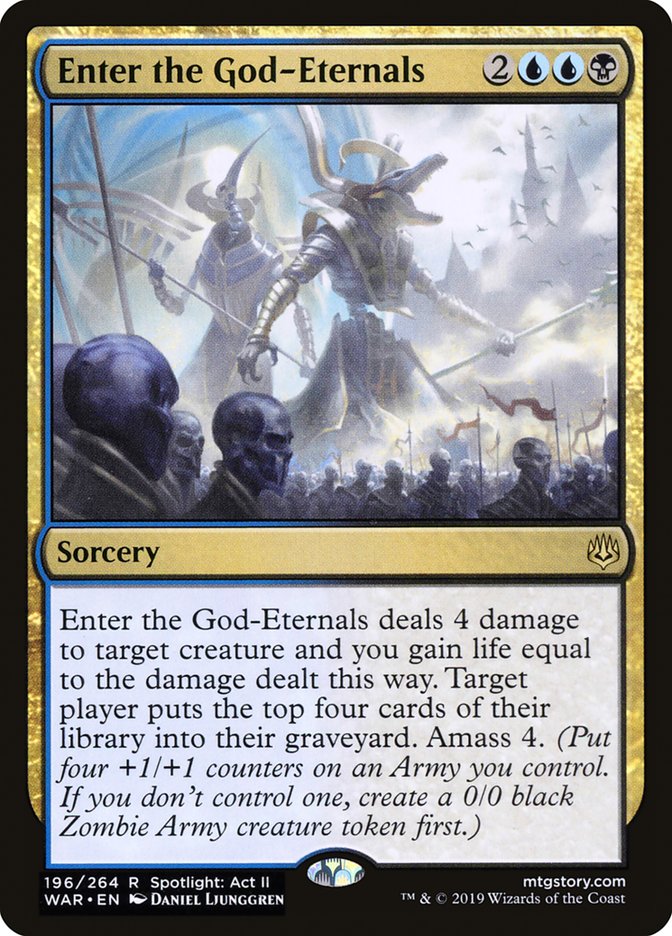 Enter the God-Eternals 196 (War of the Spark)  - Foil | Good Games Adelaide SA