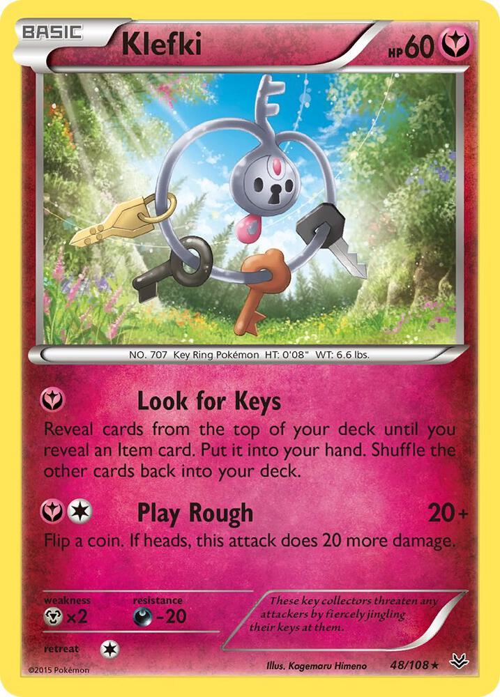Klefki 48/108 (XY - Roaring Skies)  | Good Games Adelaide SA