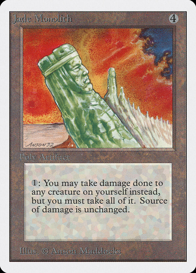 Jade Monolith [Unlimited Edition] | Good Games Adelaide SA