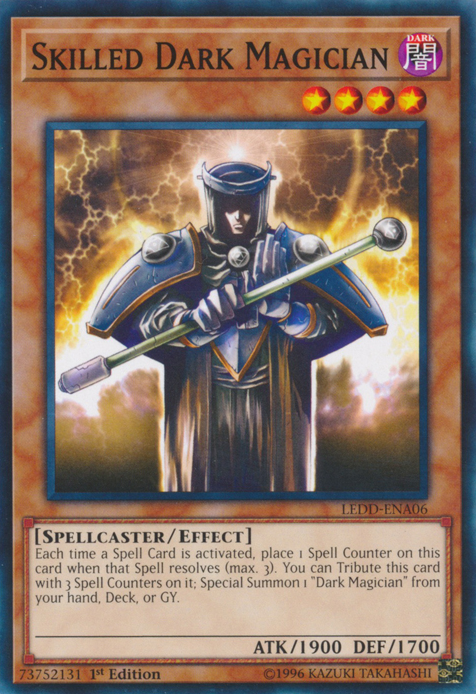 Skilled Dark Magician [LEDD-ENA06] Common | Good Games Adelaide SA