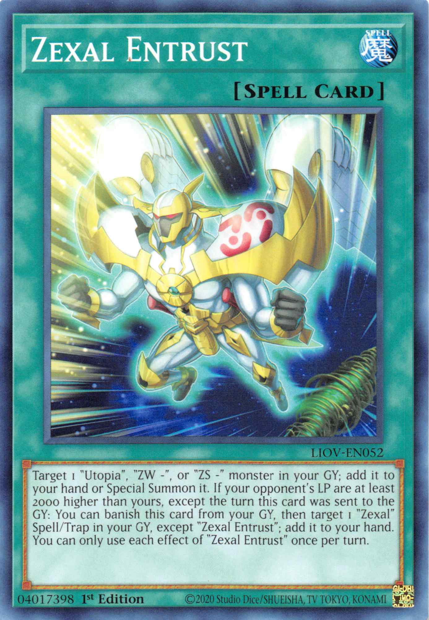 Zexal Entrust [LIOV-EN052] Common | Good Games Adelaide SA