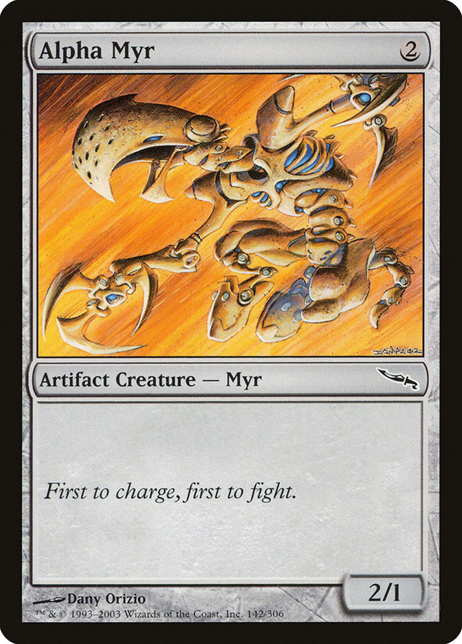 Alpha Myr 142 (Mirrodin)  | Good Games Adelaide SA