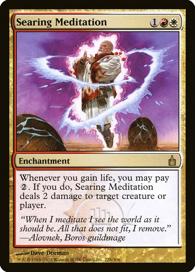 Searing Meditation [Ravnica: City of Guilds] | Good Games Adelaide SA