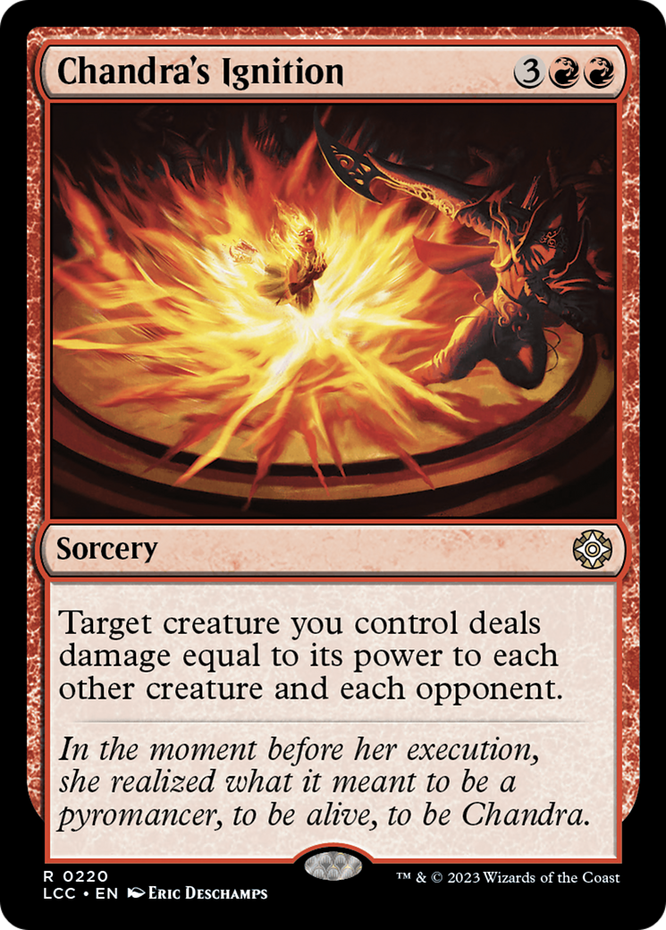 Chandra's Ignition [The Lost Caverns of Ixalan Commander] | Good Games Adelaide SA