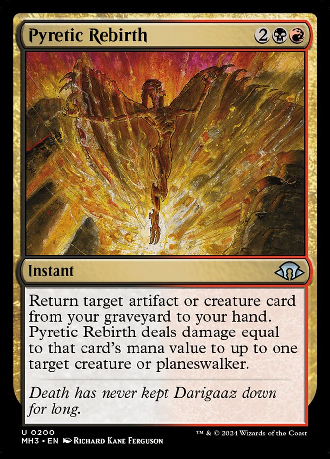 Pyretic Rebirth 200 (Modern Horizons 3)  - Foil | Good Games Adelaide SA