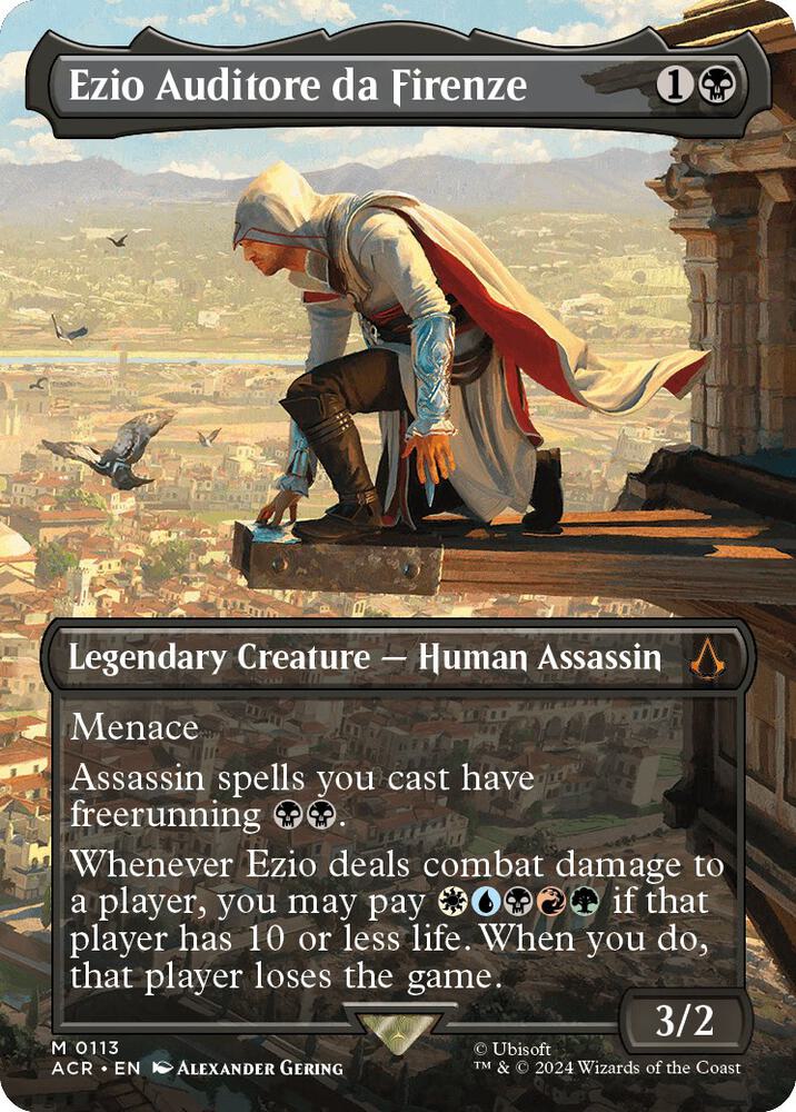 Ezio Auditore da Firenze 113 (Universes Beyond: Assassin's Creed)  - Foil | Good Games Adelaide SA