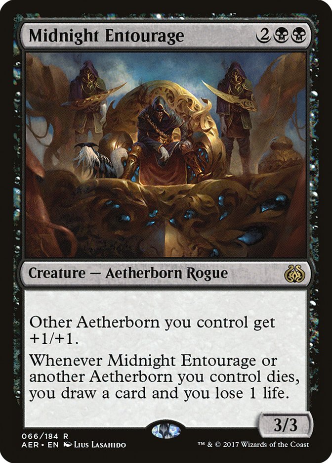Midnight Entourage 66 (Aether Revolt)  | Good Games Adelaide SA
