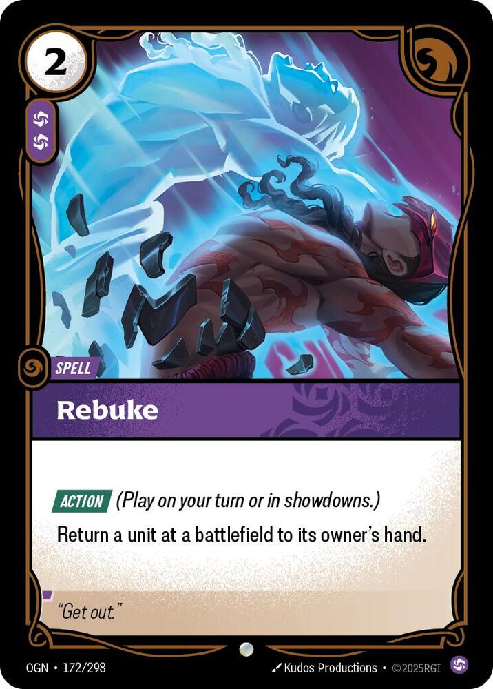 Rebuke 172/298 (Origins)  | Good Games Adelaide SA