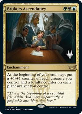 Brokers Ascendancy 170 (Promo Pack: Streets of New Capenna)  - Foil | Good Games Adelaide SA