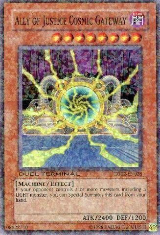 Ally of Justice Cosmic Gateway [DT02-EN028] Super Rare | Good Games Adelaide SA