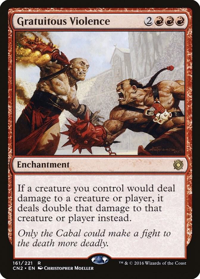 Gratuitous Violence 161 (Conspiracy: Take the Crown)  - Foil | Good Games Adelaide SA