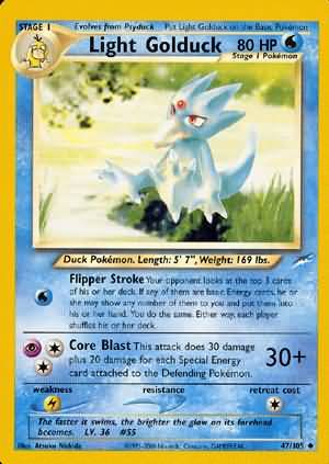 Light Golduck (47/105) [Neo Destiny Unlimited] | Good Games Adelaide SA